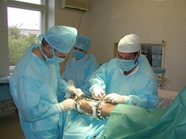 Chirurgie zur Wachstumsförderung. Teterin O.G.-Operation.